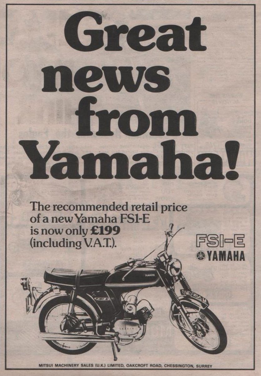 Yamaha FS1-E £199 inc VAT RRP