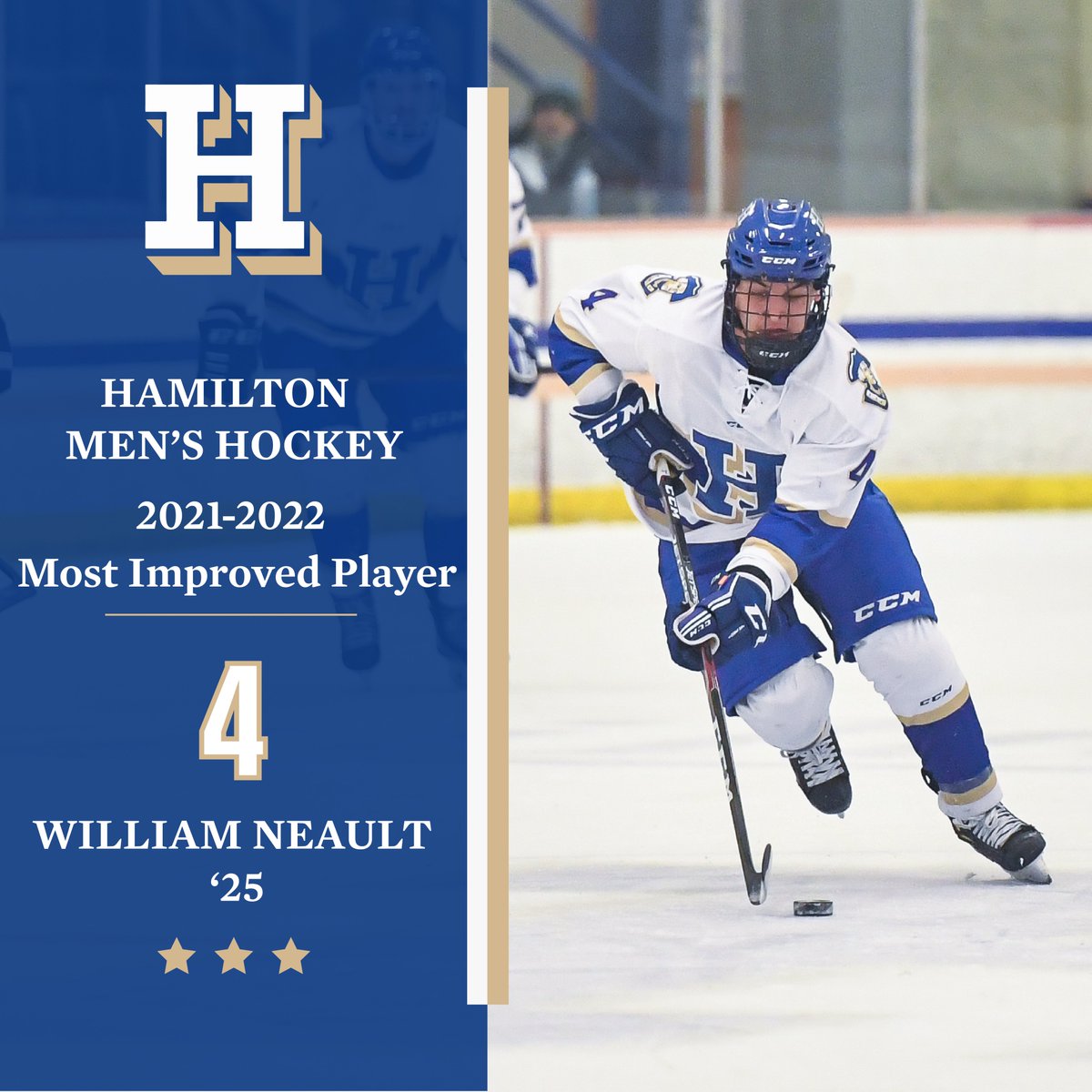 Congratulations to William Neault '25 and Logan Greene '24 for being named our team's Most Improved Players.  Be sure to check back this week as we name the rest of our 21-22 season award winners! #getscrolled