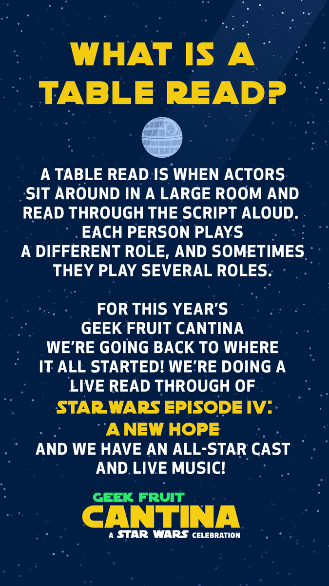 Get your early bird tickets for the <a href="/GeekFruitHQ/">Geek Fruit</a> Cantina-A Star Wars celebration: in.bookmyshow.com/events/geek-fr…