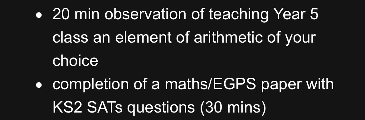 I have an interview next week!!! 

I was thinking of doing addition and subtraction with 4 digit numbers as my arithmetic focus, using a game style activity rather than worksheets? As it’s only 20mins? 

I can adapt it for HA,MA, LA children! 

Any ideas/tips? 
TIA!
