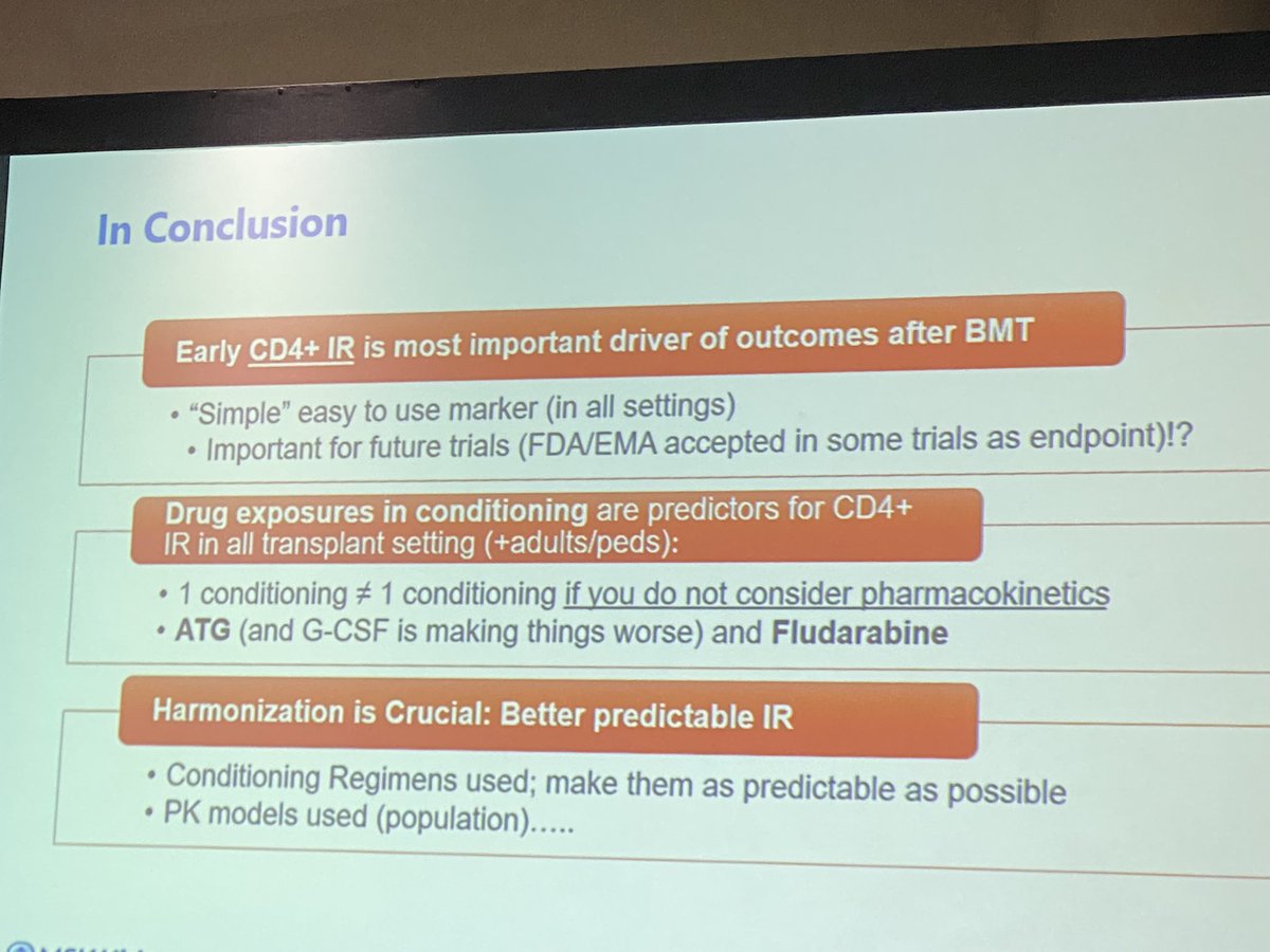 #Tandem22 <a href="/JJ_boelens/">Jaap J Boelens 🇳🇱🇺🇸</a> CD4 immune reconstitution is critical for improving outcomes after HCT <a href="/ThePTCTC/">The PTCTC</a>