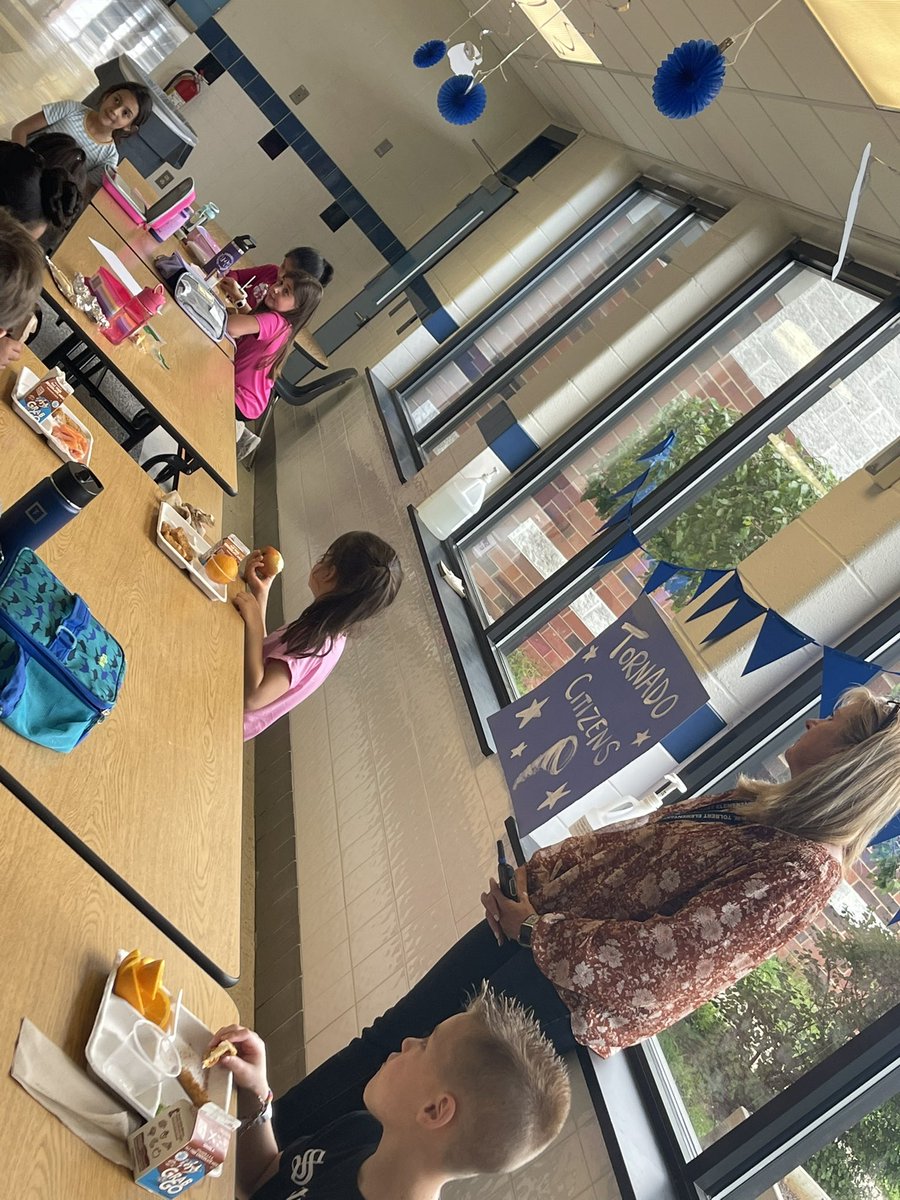 MehalchickR's tweet photo. Recognizing our Tornado citizens today @Tolbert_ES !! https://t.co/KwIMVrXm9n
