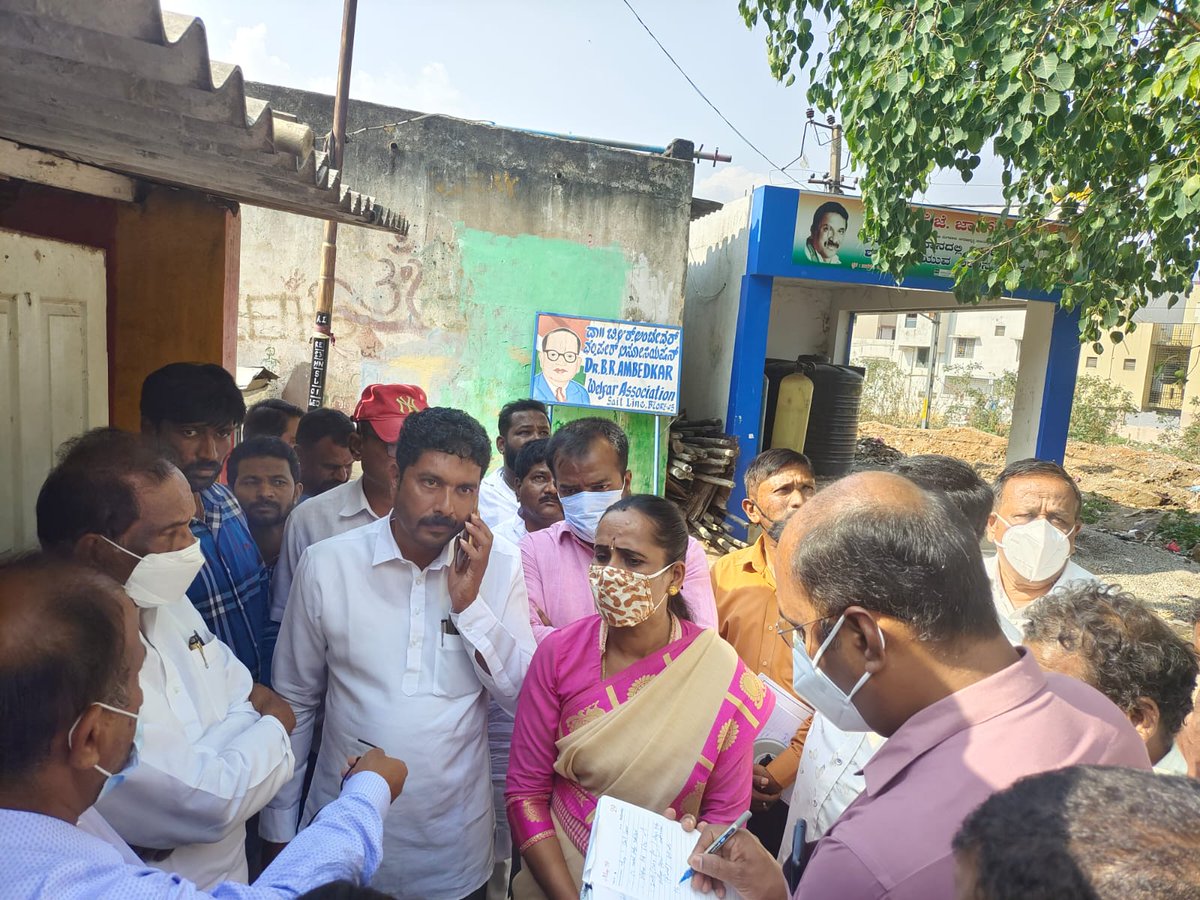 thekjgeorge's tweet photo. Today I inspected Slum Board Houses constructed in #Nagawara and #MSNagar wards on Sait Lane, Samadhan Nagar, MM Lane, Chattappa Garden Jeevanahalli and Sathya Nagar of #SarvagnaNagarConstituency.
#WeWorkForYou https://t.co/oieTmy0D8E