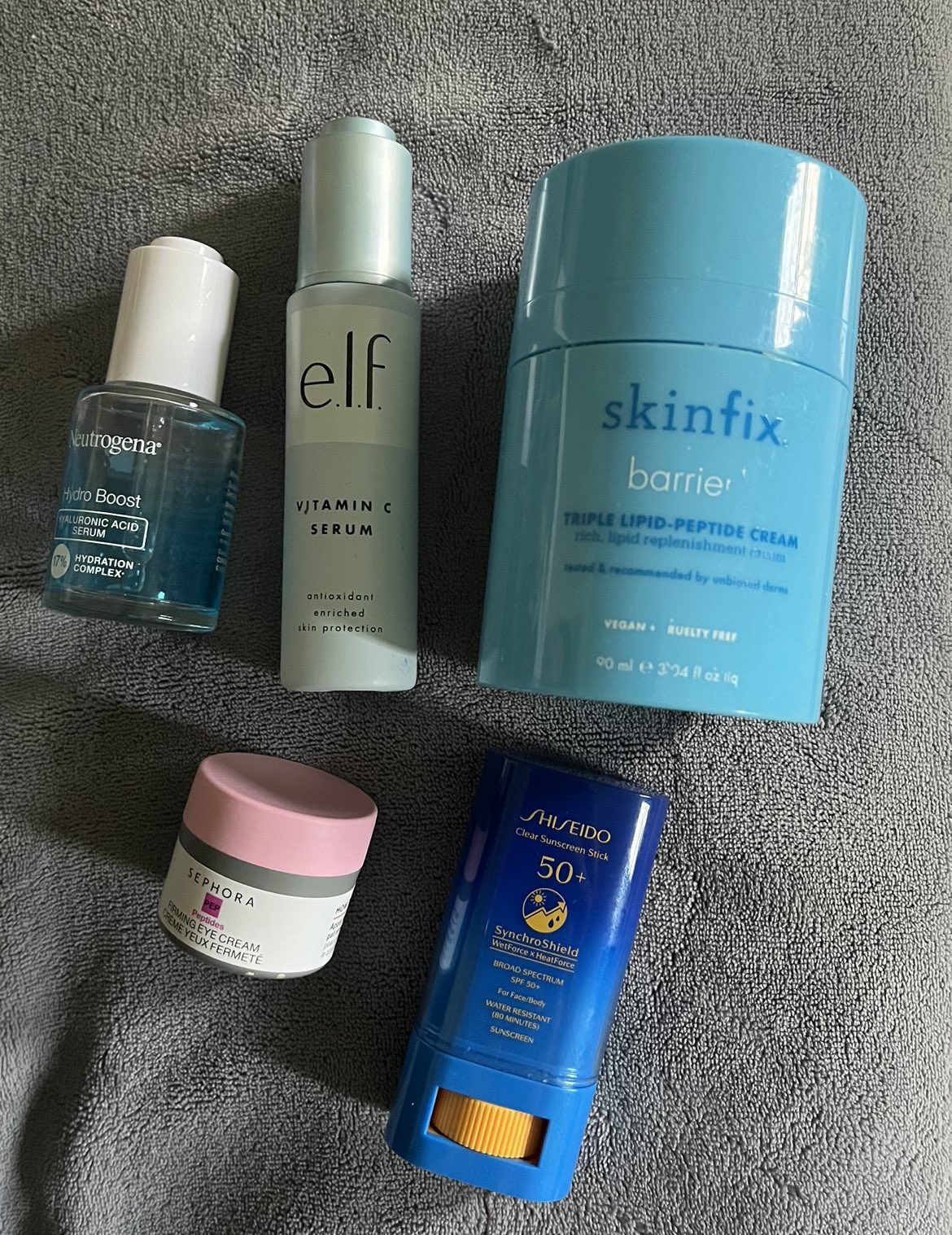 hickey on Twitter "neutrogenia hyaluronic acid , elf vitamin c serum