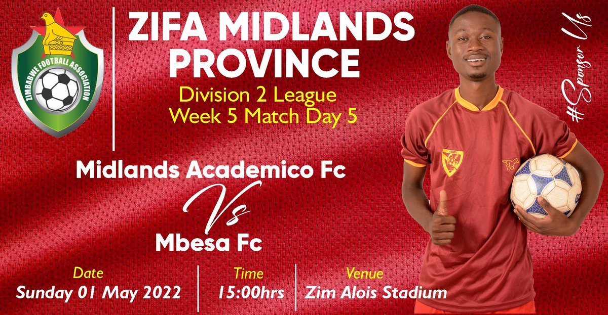 Week 5 <a href="/ZIFA_Central/">ZIFA Central Region Soccer League</a> here we go, We are traveling to Gweru, we need 3 points no two ways about it.<a href="/online_zifa/">Zimbabwe Football Association</a> 
#SponsorUs
#TalentDevelopment