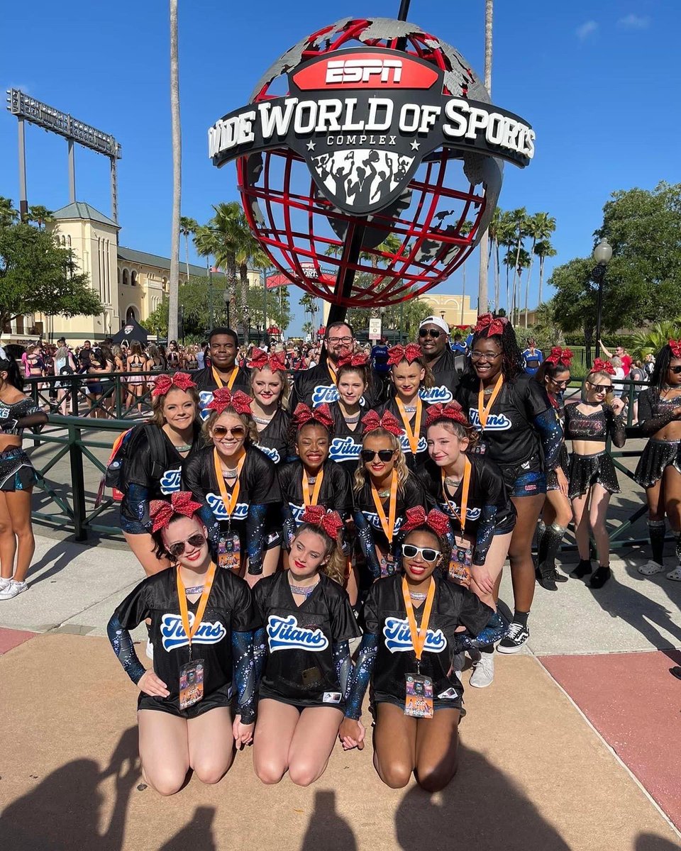 USA_AllStars's tweet photo. For most of them it was their first time competing on a Worlds team and going to Worlds. We could not be prouder of the accomplishments of TITANS. ❤🖤💙

This week, the USA Nation will be represented by so many of our teams at The One and #Summit in Orlando, FL!

#AllstarCheer https://t.co/z4FkiE9R6D