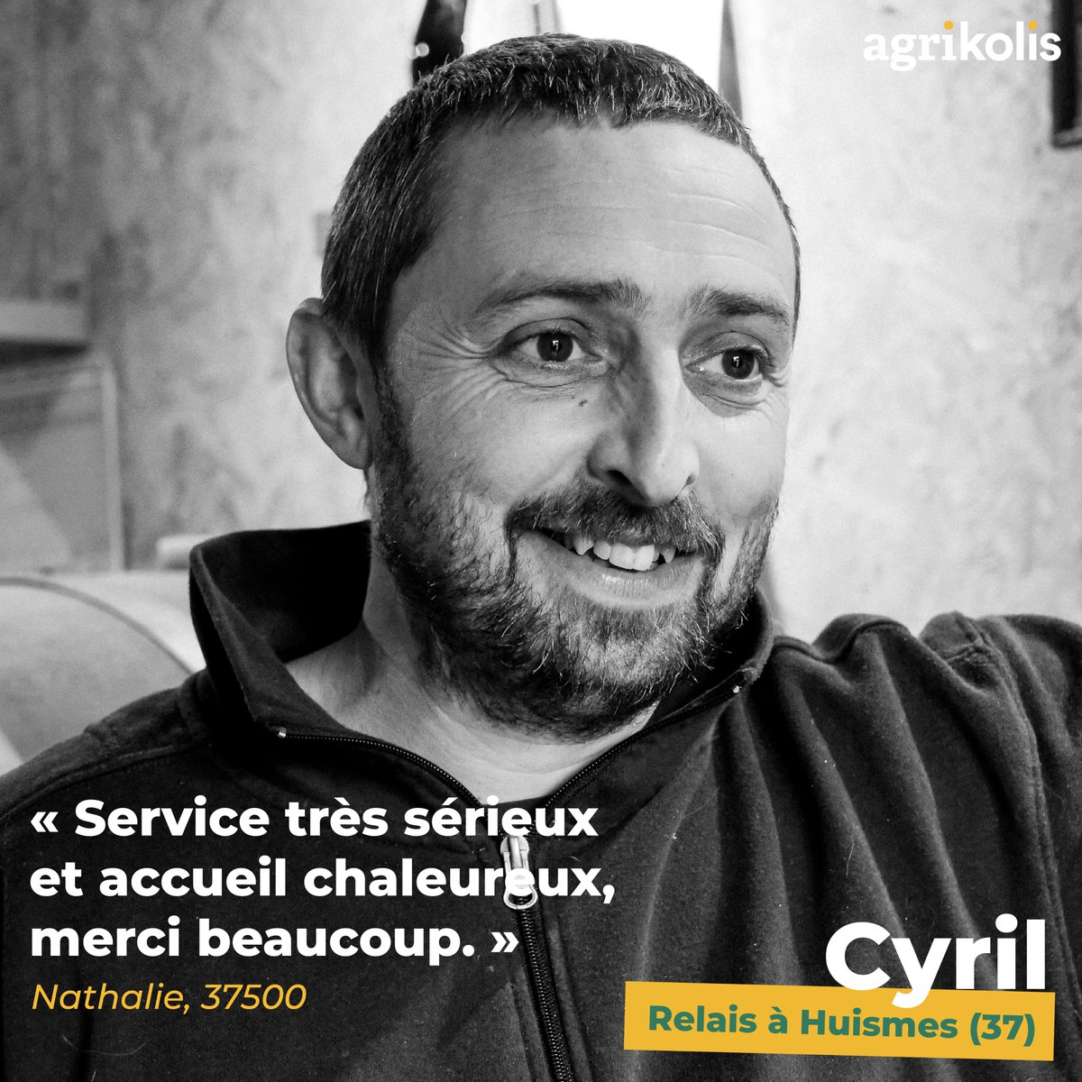 "Service très sérieux et accueil chaleureux, merci beaucoup."
Quoi de mieux pour commencer la semaine qu'un consommateur satisfait ? 😃 
Merci à notre viticulteur Cyril !

#commentaireconsommateur #agrikolis #fermerelais #huismes #indreetloire #motivation