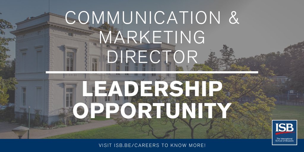 💥 We are looking for a strategic expert in #marketing and #communications to lead the School’s dynamic #Advancement Team. 💥 To read the full post visit tinyurl.com/5ubum6db #Hiring #Leadership