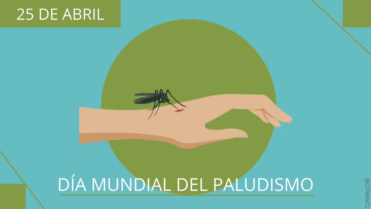 Este #25deAbril nos sumamos a la conmemoración del #DiaMundialDelPaludismo con el objetivo de poner de relieve la necesidad de invertir continuamente en la prevención y el control de la enfermedad de la malaria. 
#Salud 
#paludismo 
#Vacunas 
#PREVENCIÓN 
#CubaPorLaVida 
#malaria