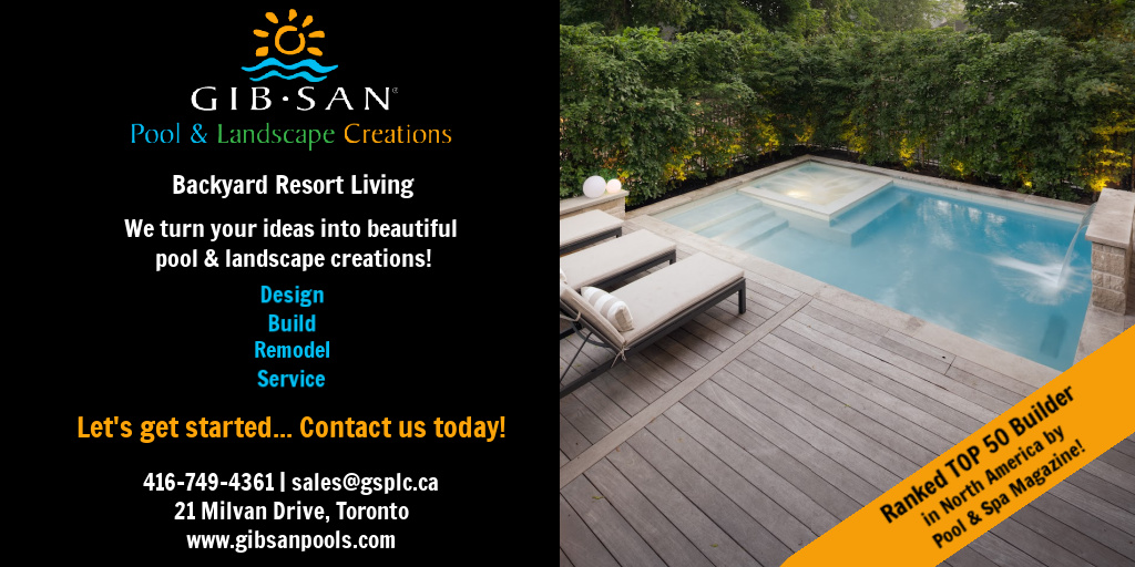 Spring is here and the urge to build your dream backyard resort is real!  Call us today to get started! ☎️416-749-4361 <a href="/GibSanPools/">Gib-San Pools</a>