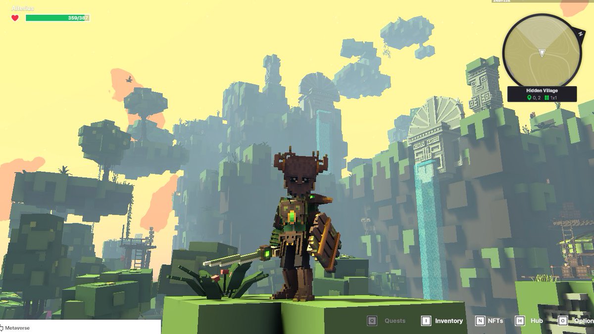 studentoftheo's tweet photo. @TheSandboxGame Still remember where all the mushrooms are! XD https://t.co/g4Xb8xKlh2