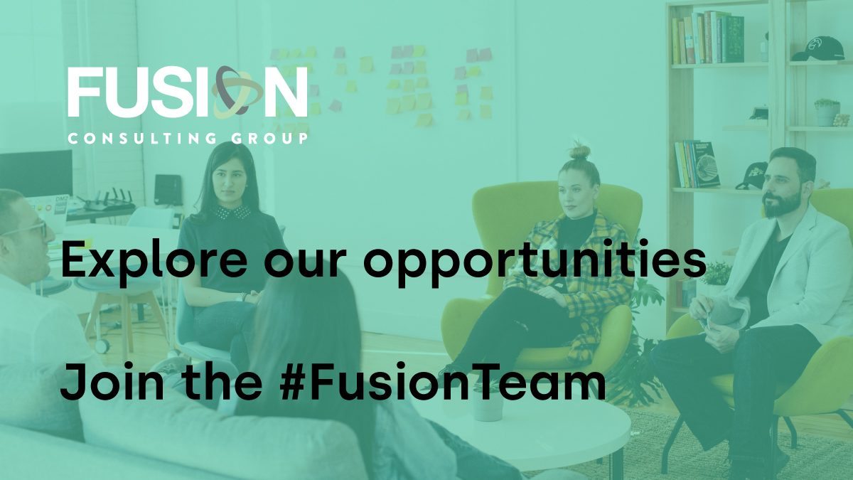 Join the #FusionTeam now - check out our latest #vacancies at bit.ly/3KoIroD or on our website. 

For more information, contact us at fusionrec@fusionconsult.co.uk.