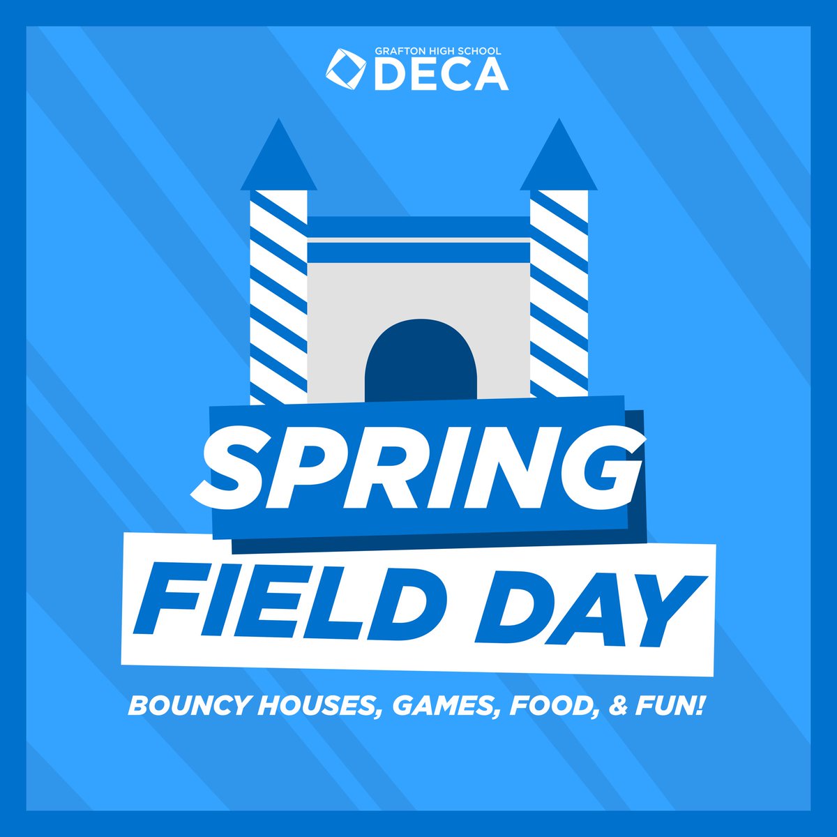We are proud to announce that on April 30th (12-5 P.M.), we are hosting a spring field day at Grafton High School (Upper Turf)! Tickets will be on sale for $5 via the link in our bio and will be $7 at the door!