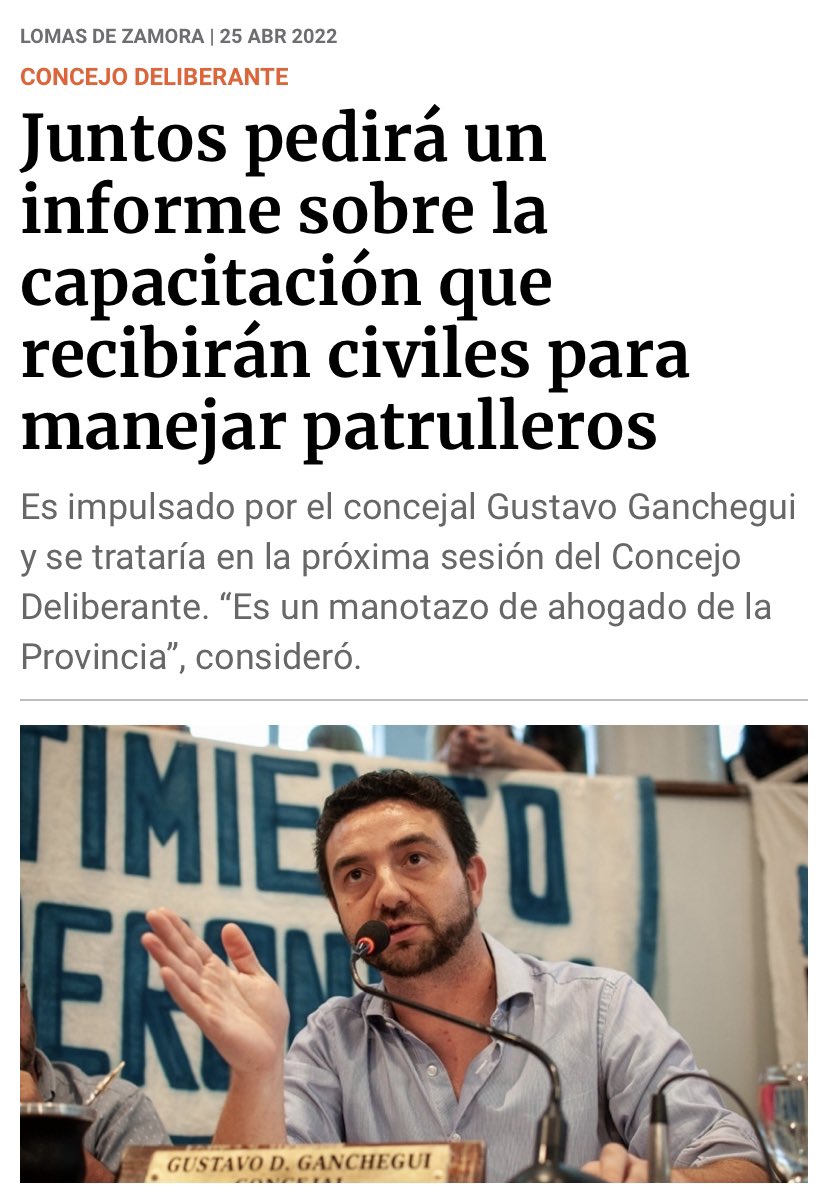 Estuve conversando con el equipo de <a href="/PoliticaDelSur1/">Política del Sur</a> sobre un tema que nos preocupa a todos los lomenses. Podes leer la nota completa acá ▶️ politicadelsur.com/nota/73013/jun…
