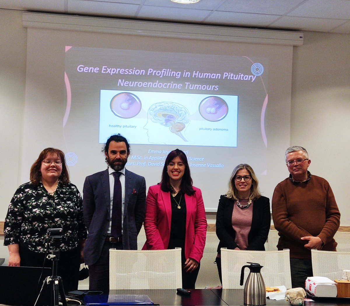 David Saliba Lab (@labsaliba) on Twitter photo Delighted that Emma Spiteri was my first student to successfully defend her MSc thesis <a href="/UMmalta/">University of Malta</a> funded by <a href="/ECRFMalta/">Emanuele Cancer Research Foundation</a>. Emma is an exceptionally talented scientist! Thank you @josannevassallo @dr_jpe and Nikolai Pace and Oriana Mazzitelli; great team. Delighted that Emma Spiteri was my first student to successfully defend her MSc thesis <a href="/UMmalta/">University of Malta</a> funded by <a href="/ECRFMalta/">Emanuele Cancer Research Foundation</a>. Emma is an exceptionally talented scientist! Thank you @josannevassallo @dr_jpe and Nikolai Pace and Oriana Mazzitelli; great team.