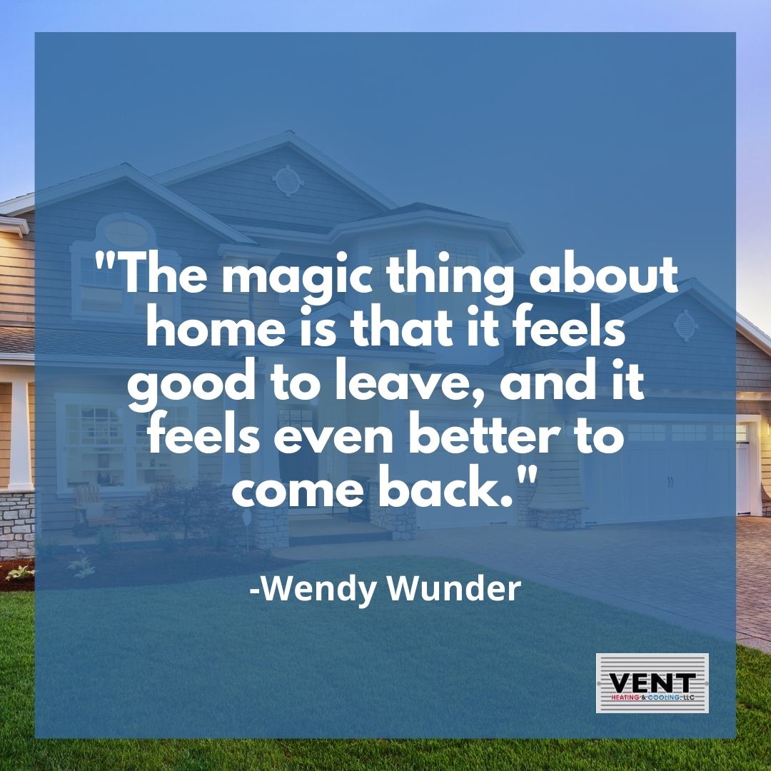 VentHeatingLLC's tweet photo. It always feels great to return #home. 🏠 #qotd https://t.co/V82zeKSJNj