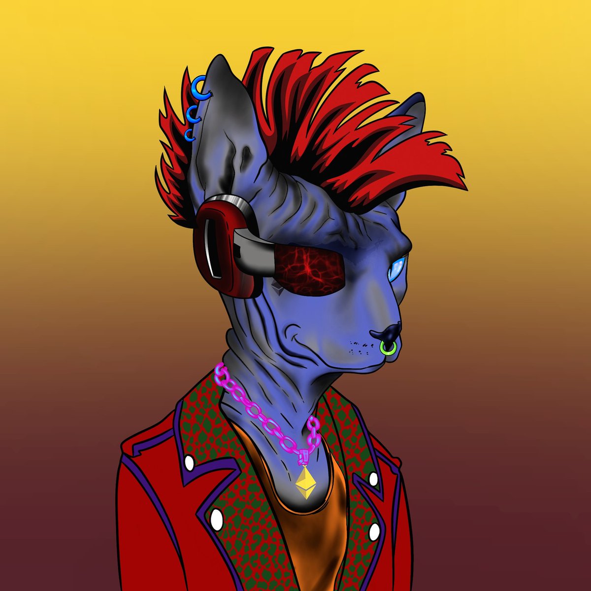 WhisperOfArt's tweet photo. #205 Guardian of the Metaverse 🐱 

BUY HERE▶️ https://t.co/LlMENt0jCX

JOIN DISCORD▶️https://t.co/65fGu2ugPq

@WhisperOfArt

#NFTGiveaway #NFTs #nftart #NFTCommunity #nftcollectors #Ethereum #NFTartists https://t.co/ps87Hot6hv