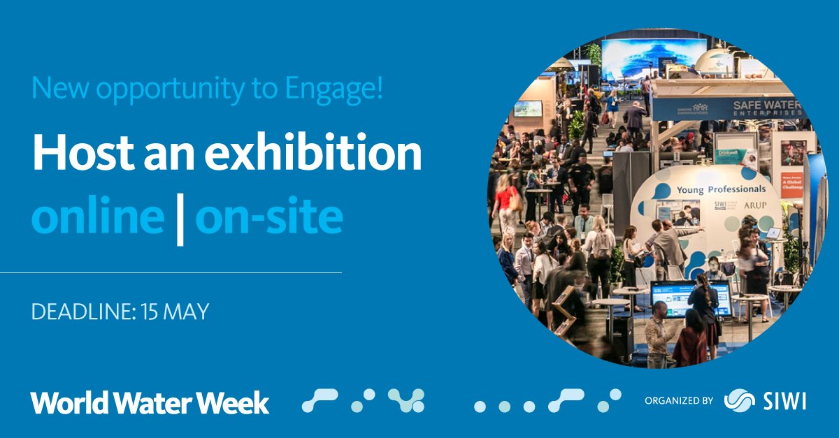 New opportunity to engage!
Host an exhibition online and on-site
Deadline: 15 May