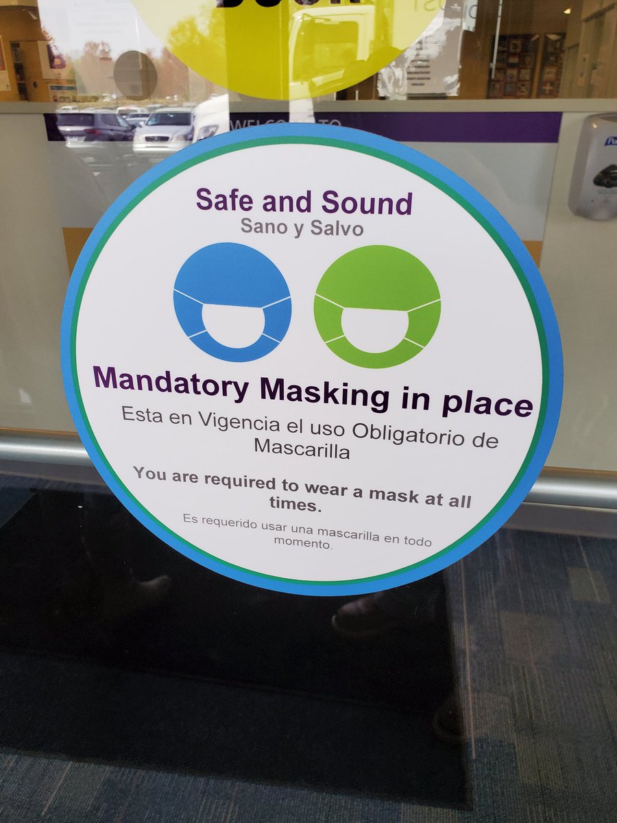 OPFORPio's tweet image. Apparently @ctchildrens loves mandatory mask garbage

Brought my kids in for an appointment

Outer door "...local ordinance..."
Inner door "...mandatory masking..."

I blame @NedLamont &amp;amp; @CTDems for attempting to look like they can control a virus w/ 99.997% survival rate