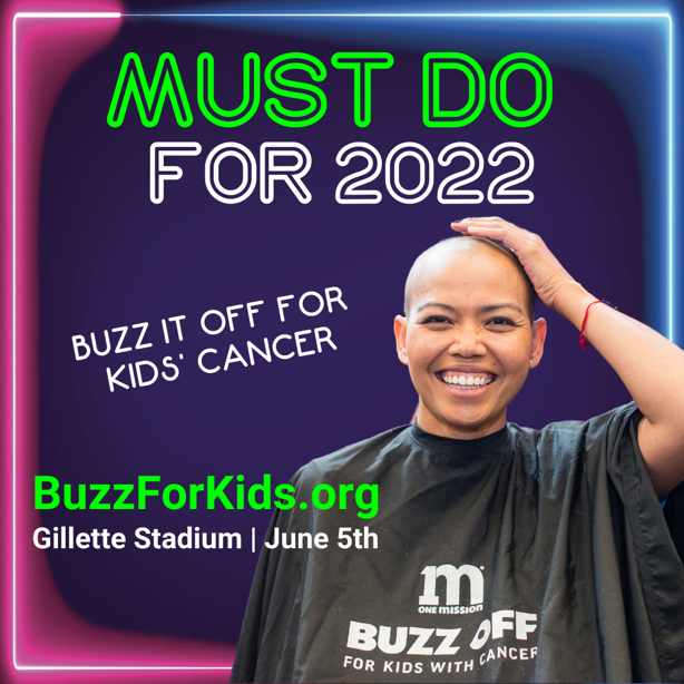 HasbroChildrens's tweet photo. The MUST DO look for 2022! Sign up for the One Mission Buzz Off for Kids with Cancer event today to shave and show kids with cancer they are not alone! https://t.co/rRJVE6OavQ #buzzforkids #whateverittakes https://t.co/Zy3u2NCneD