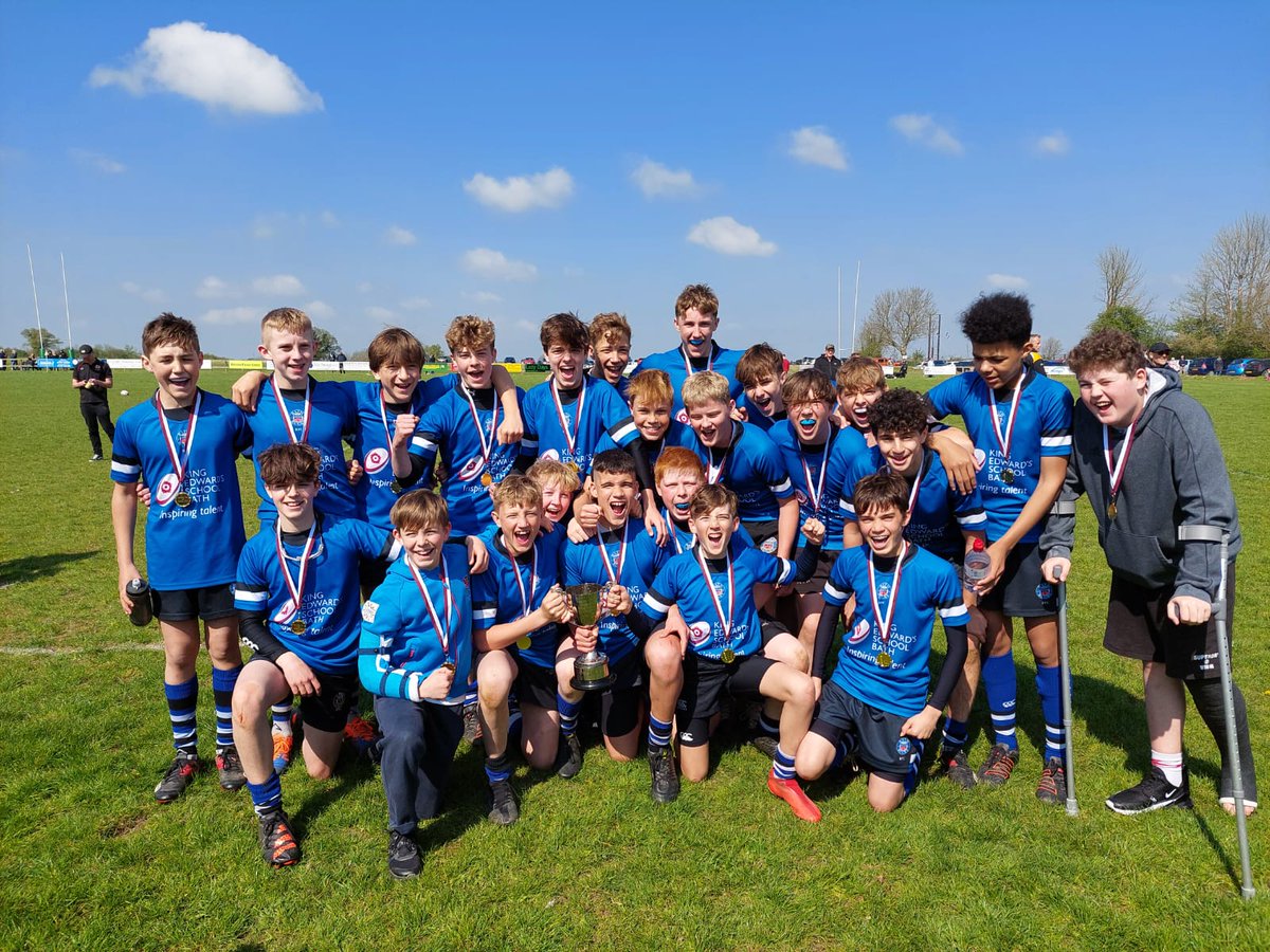 Well done Bath RFC U14s for finishing as winners of the Somerset Cup on Sunday. Massive thank you to @keynsham for a great game & @MN_RFC for being such fantastic hosts. A close game and well contested. Looking forward to next season. Thanks @KESBath for the fantastic support!