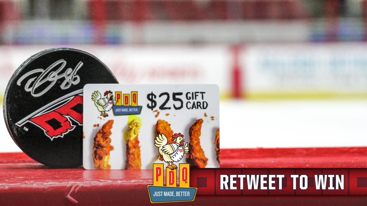 Happy Monday!

RT for a chance to win a @PDQFreshFood gift card and a signed #Canes puck!
