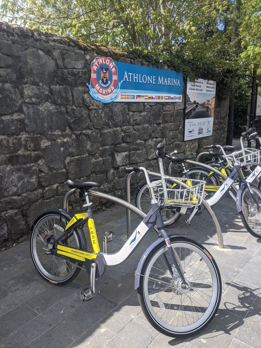 paolaenergya's tweet photo. Can't wait to this the new bike rental scheme in Athlone! #mobymove #athlone #athlonebikerental #athlonecyclehire https://t.co/KnzdUXYjOt