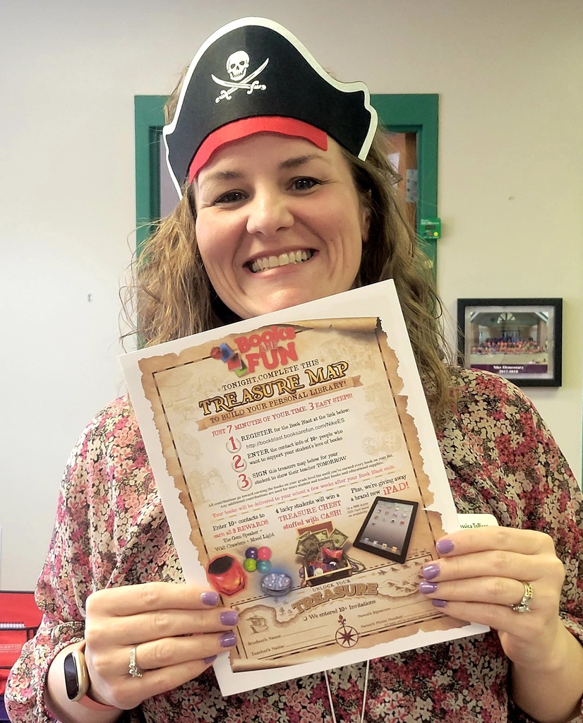 Ahoy! Our lads and lassies have cast off on an adventure to discover their own treasure trove of books. Parents – be on the lookout for your child’s Treasure Map and help us to complete it tonight! An email was send along with a Dojo about the Books are Fun Book Blast details!