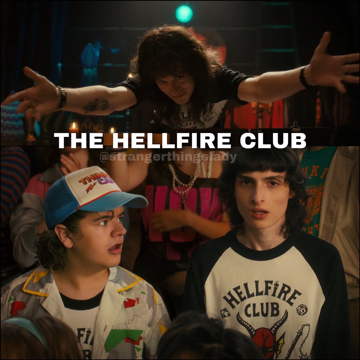 ilikeitstrange's tweet photo. Stranger Things 4 episode titles scenes that fit their aesthetics: a thread.

Chapter 1: The Hellfire Club https://t.co/3RkKv65s83