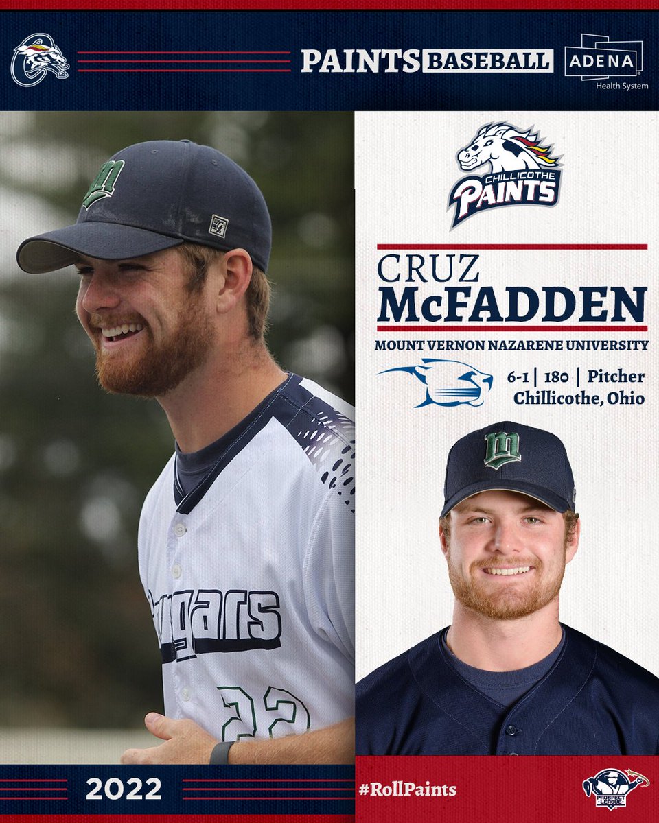 ChilliPaints's tweet photo. 🚨 Former Paint Valley &amp; current @MVNU_Cougars P 𝘾𝙧𝙪𝙯 𝙈𝙘𝙁𝙖𝙙𝙙𝙚𝙣 will play for the Paints! #RollPaints

🔥 Already owns the Cougars' all-time save record
🔥 Current NAIA saves leader.

DETAILS 👇
https://t.co/stTFKgU4dn

@MVNUBaseball @SOSAOhio @litter_media @NAIABall https://t.co/Hsz75pL6jF