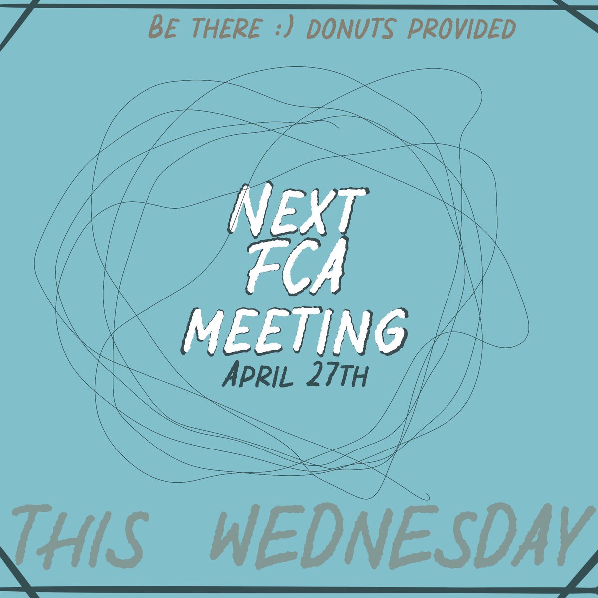 fca_north's tweet image. SEE U WEDNESDAY