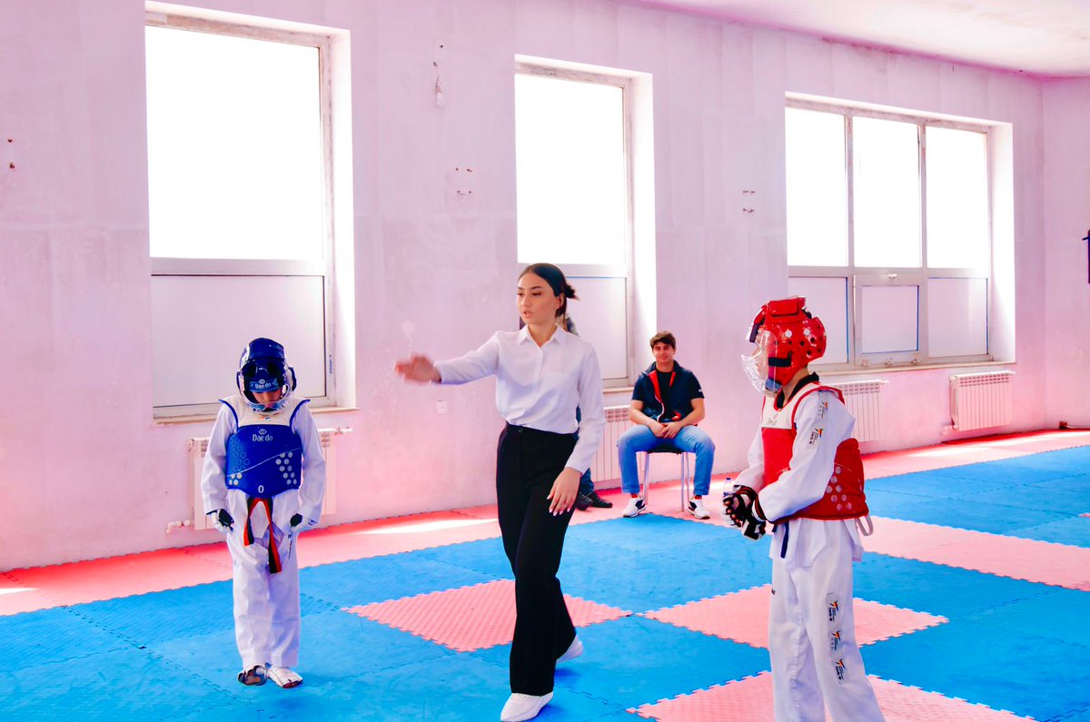 SumqayG's tweet photo. Taekvondo üzrə Sumqayıt şəhər birinciliyinə yekun vuruldu. https://t.co/0fV4OoU6Th