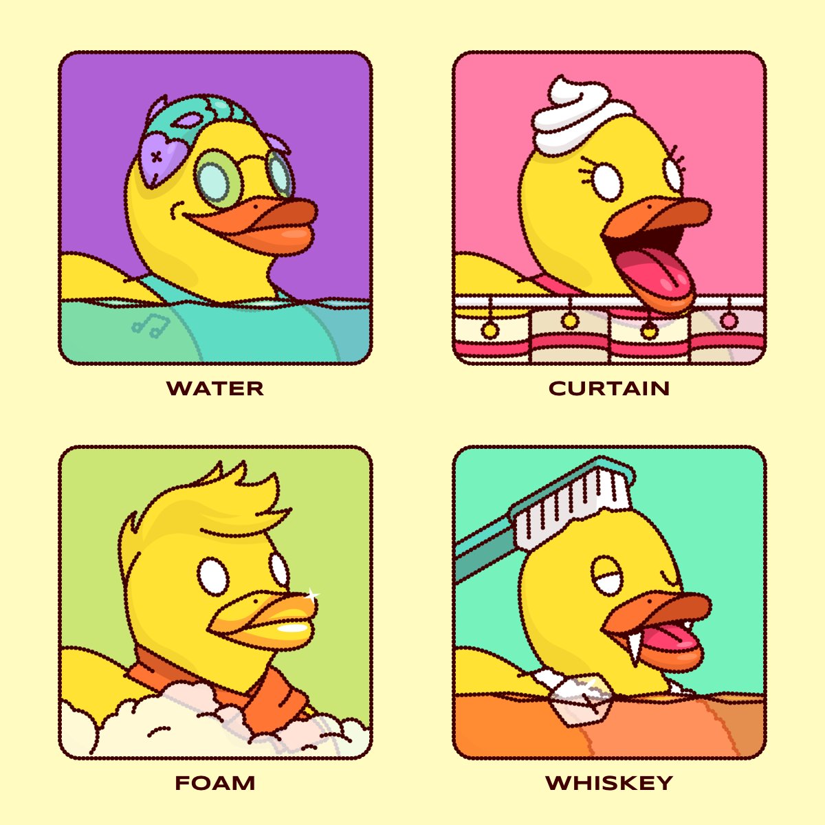 Rubber Duck Bath Party tweet media