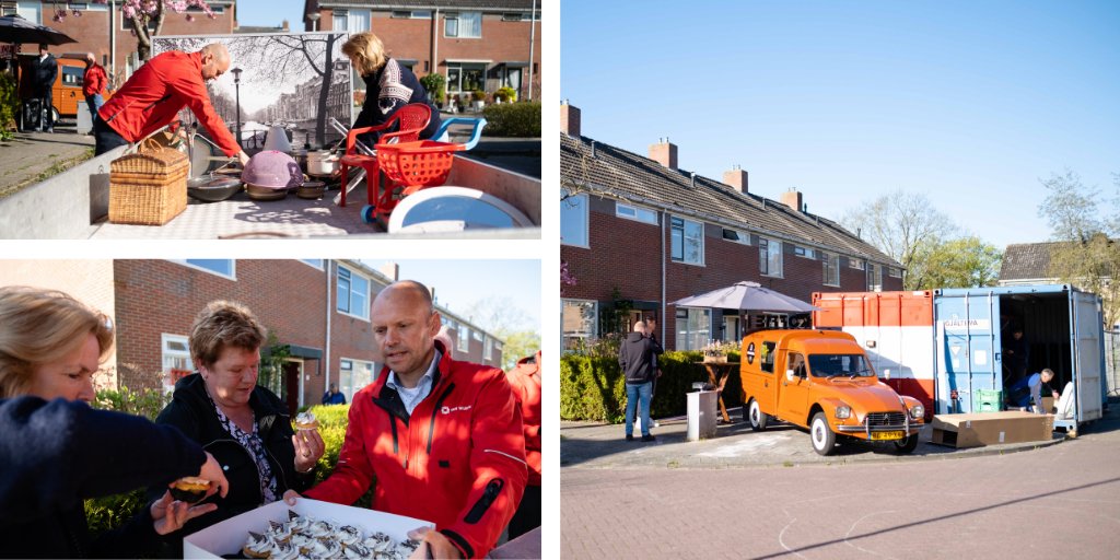 Een mooie opening van het project Duurzaam Thuis. Samen met <a href="/Wierdenenborgen/">Wierdenenborgen</a> organiseerden wij vrijdag 22 april een opruimdag in Bedum voor de bewoners van 51 woningen, die wij vanaf vandaag gaan renoveren en verduurzamen. sowo.kr/zpePh7GY