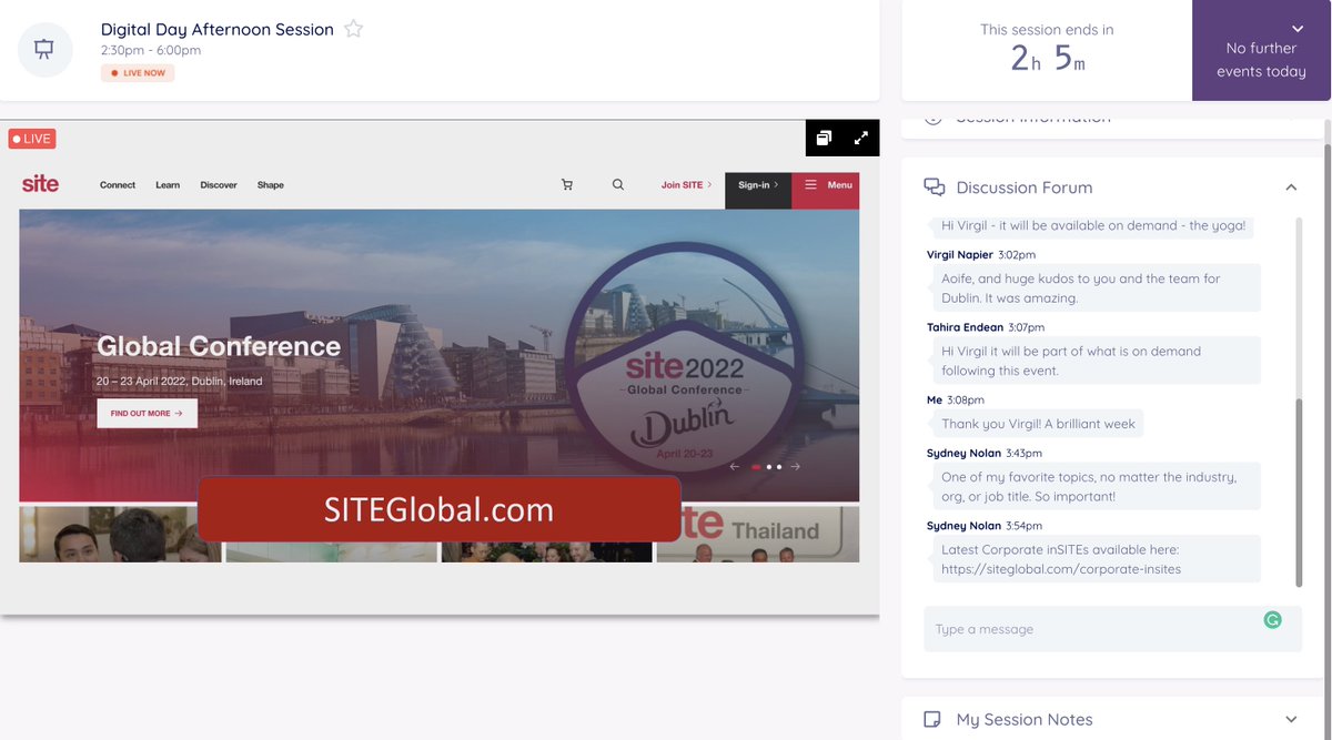 avcom_dublin's tweet photo. Supporting the production of @SITEGlobal Digital Day - we're in our partner venue @CrokeParkEvents today running this event production.

Here's the live stream via @ConferencePart and @_EventsAIR.

Today our Technical Producer is Malcolm and Floor Manager, Stephen - go #teamAVCOM https://t.co/wzgx6jVBRN