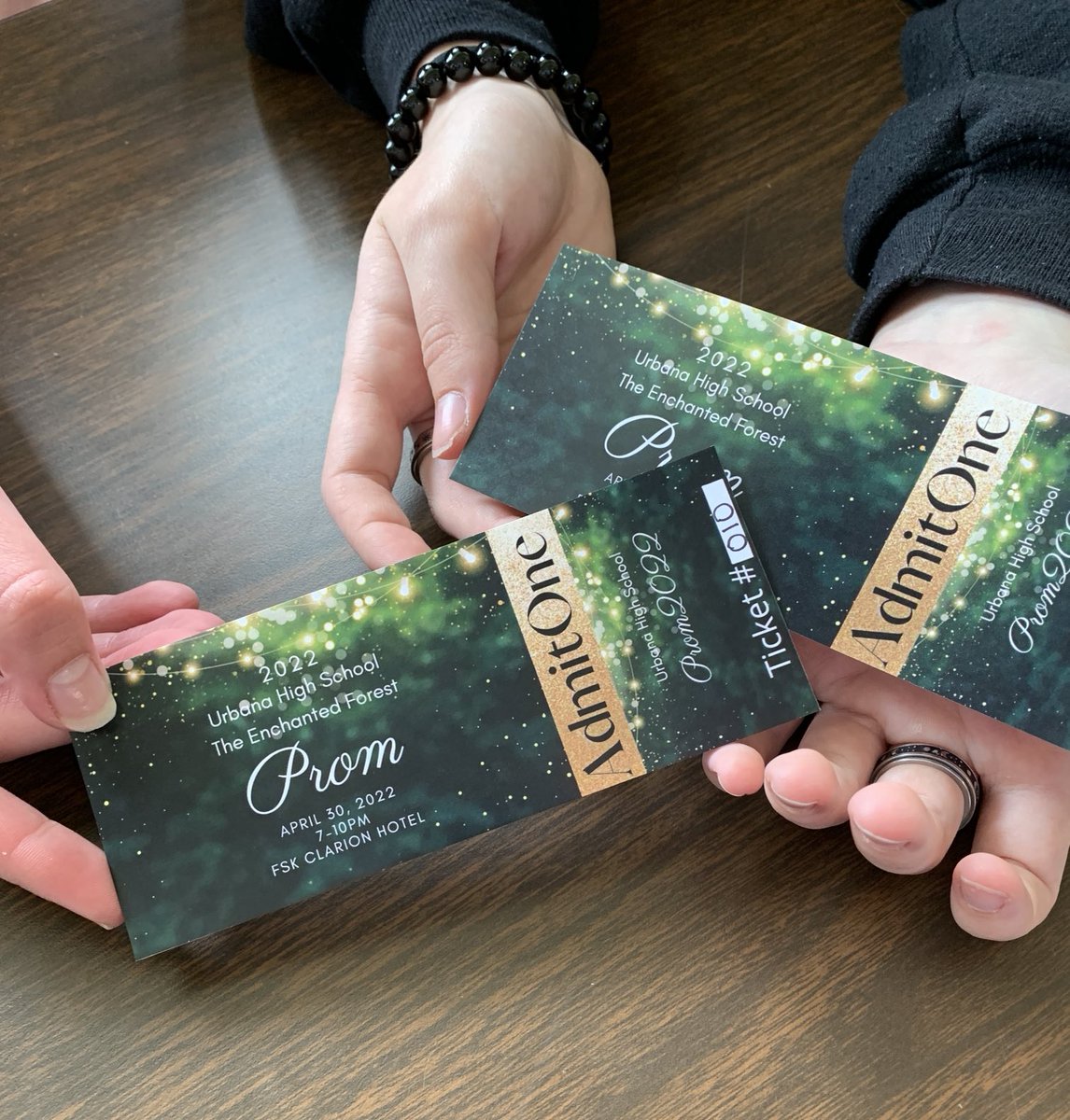 Our Prom is next Saturday night, April 30.  Tickets went on sale today and will be sold through Wednesday, April 27.  Questions? See Mrs. Humphries. ⁦<a href="/UHSSeniorClass/">UHS Senior Class</a>⁩