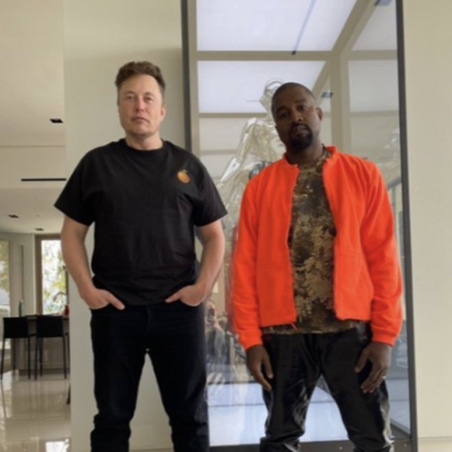 0xgaut's tweet photo. Elon Musk to name Kanye as the new twitter CEO https://t.co/3vYxey95U8