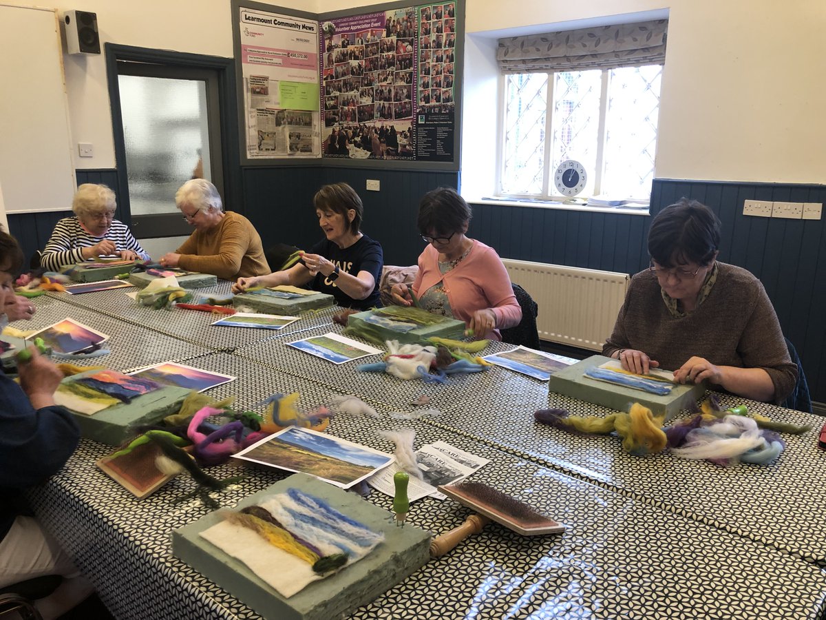 learningcityds's tweet photo. This morning, Learmount Community Development Group hosted their Felt & Stitch event 🎨
Thank you to everyone who came along! Take a look at their creations below👇
Take on a new challenge this week: https://t.co/DtJoIUbRm1
#LearnForLife #LearningCityDS #Felt #Artwork #Skill https://t.co/hyjR3KhwEf