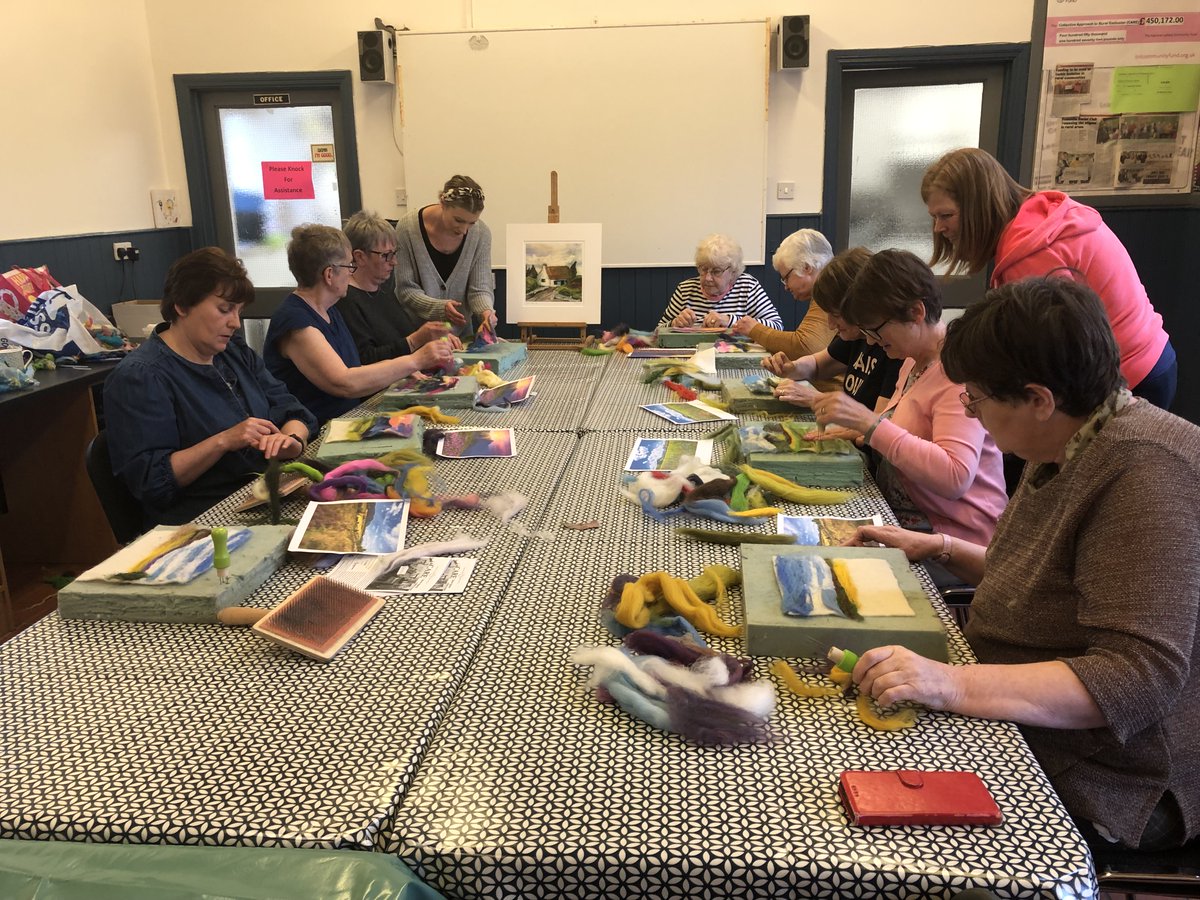 learningcityds's tweet photo. This morning, Learmount Community Development Group hosted their Felt & Stitch event 🎨
Thank you to everyone who came along! Take a look at their creations below👇
Take on a new challenge this week: https://t.co/DtJoIUbRm1
#LearnForLife #LearningCityDS #Felt #Artwork #Skill https://t.co/hyjR3KhwEf