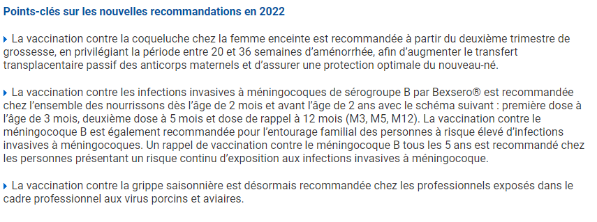 Le calendrier vaccinal 2022 est en ligne ! solidarites-sante.gouv.fr/prevention-en-…
