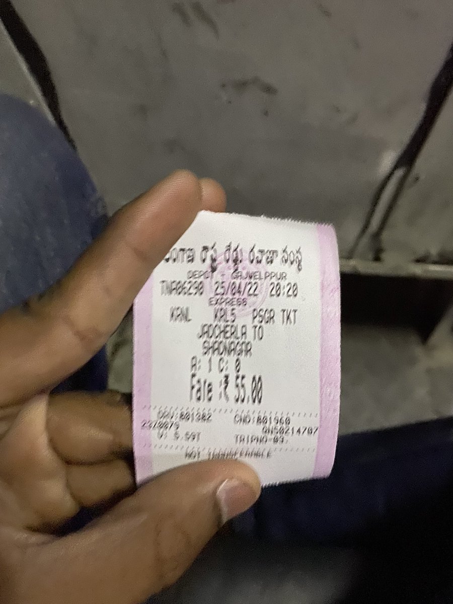RamvickRamvicky's tweet photo. Just asking @tsrtcmdoffice is Balanagar-509202 is considered a bus stop or not? I travelled from JCL to Balanagar but they asked me to take ticket for Sdnr bypass. Asked alot buses from mbnr to hyd for stop but same answer. As a citizen can I know which buses have stop at BLNR? https://t.co/EY5k20wYy8