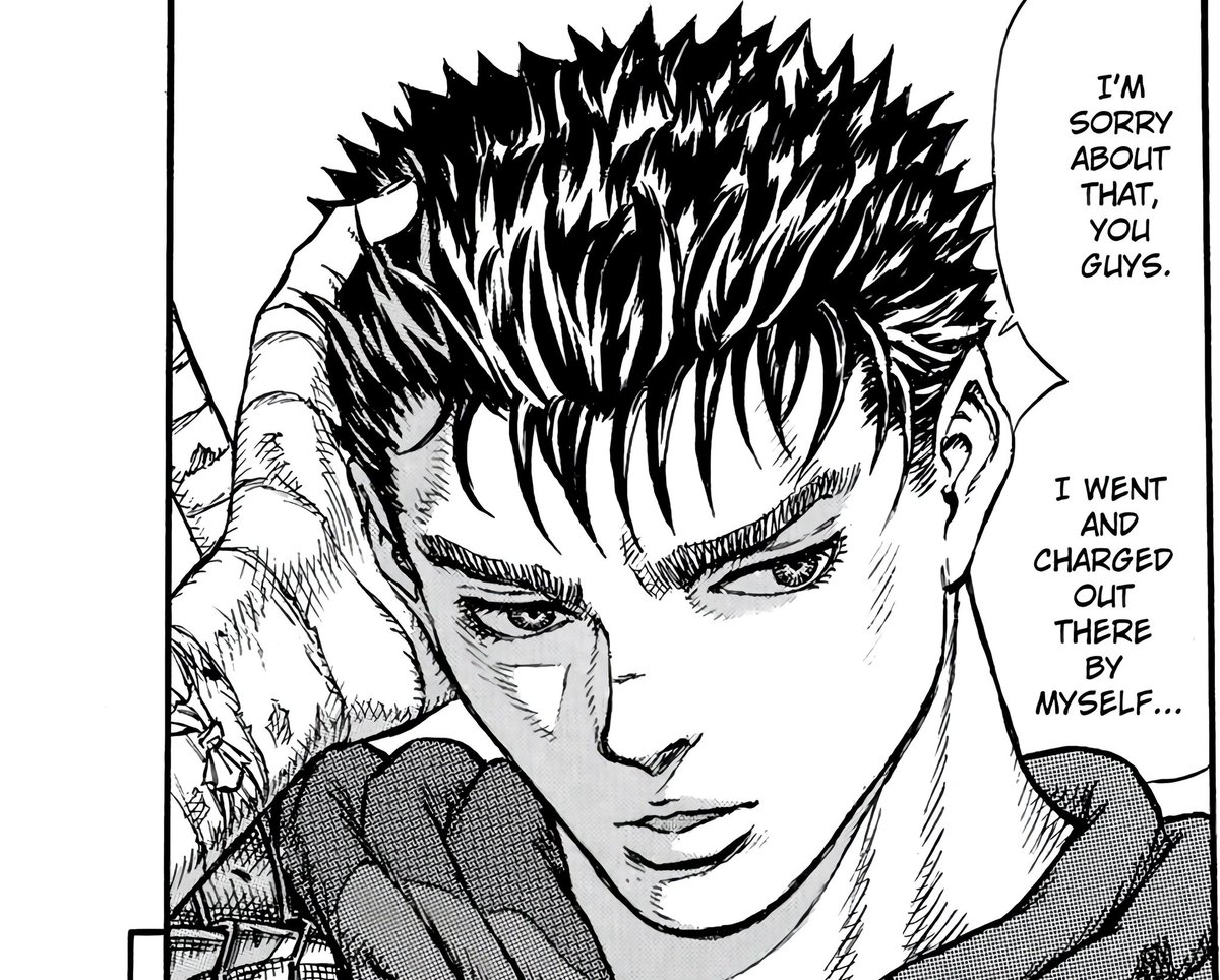 guts_irl's tweet photo. My bad for winning us the battle bro 😔
#Berserk https://t.co/JE513mwN1t