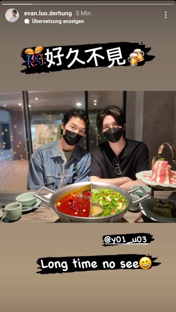 _majabee's tweet photo. So happy to see YU and Luo Luo together https://t.co/dC6jsnVxds