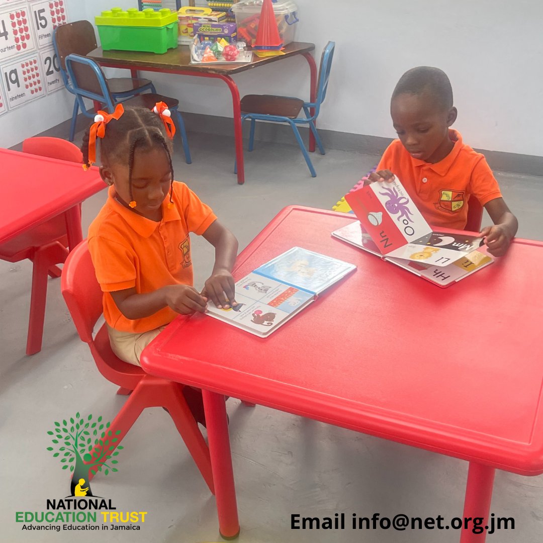 netjamaica's tweet photo. World Book and Copyright Day is celebrated to promote the enjoyment of books & reading.
Books are a link between the past & the future, a bridge between generations and across cultures.
#InvestWithNET #CleanWater #SDGs #GiveForImpact #Deadline2030 #QualityEducation https://t.co/q7fFy05DgW