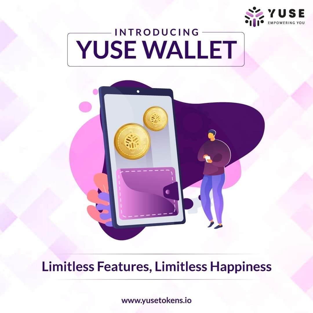 YuseToken's tweet photo. Hello Yuser's!!! 

Here's sending some happiness your way.
YUSE WALLET 
Coming soon!!! Stay tuned. 
#Yuse #YuseWallet #YuseToken
#Yusers #EmpoweringYou https://t.co/qoAyw625f7