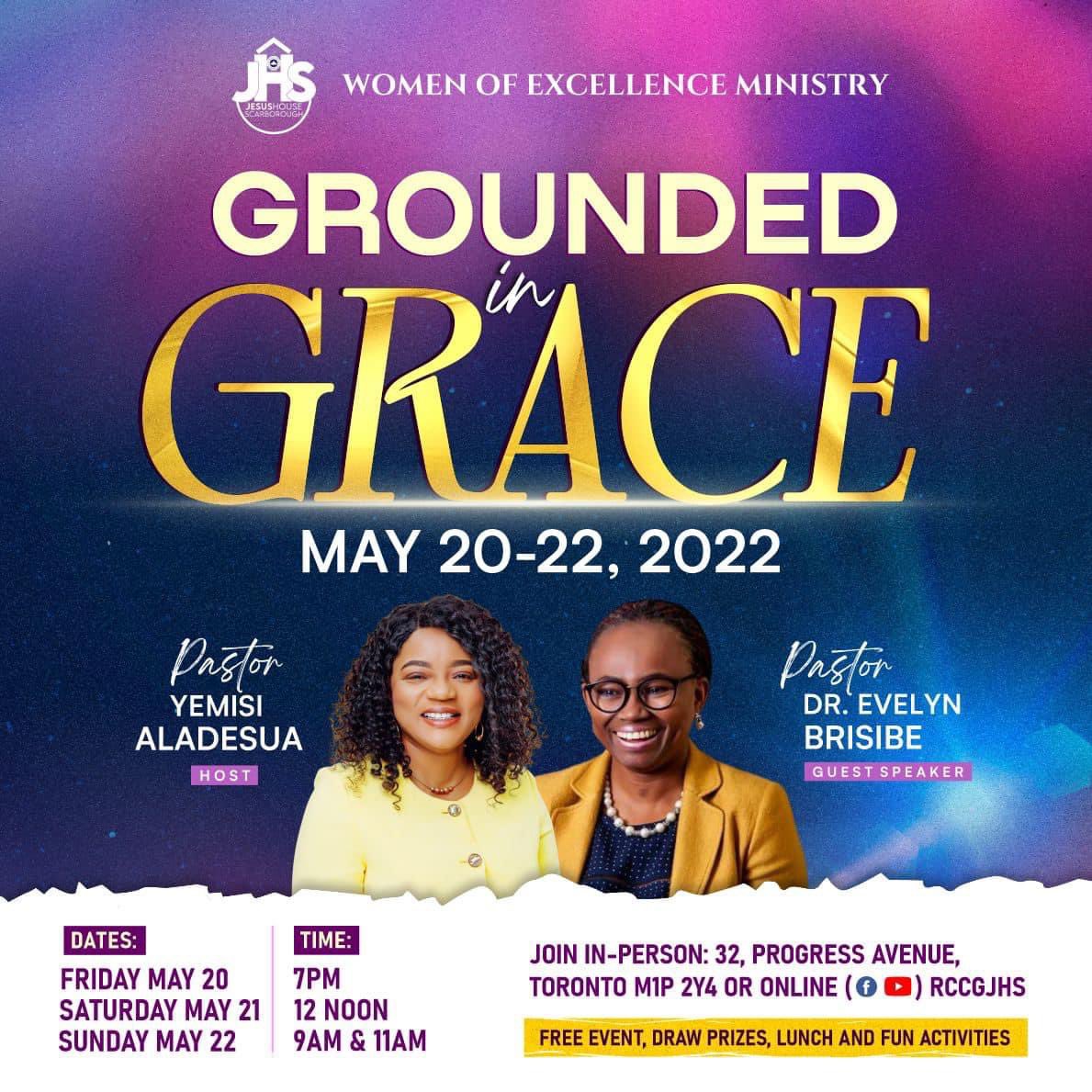 amareno4him's tweet photo. Count down to #2022 Women of Excellence Ministry #GroundedInGrace May 20 - 22 https://t.co/8KQS5cTdYr