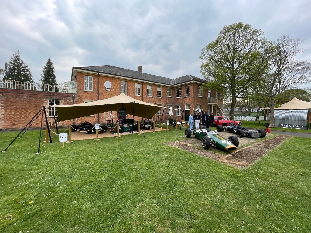 rorcreative's tweet photo. Thank you to our friends #Brabhamheritage and @BrabhamOfficial for a great time on Saturday @BicesterH for the scramble @WeAreScramblers. ⁠
Great tips on driving the BT62 on the Brabham Simulator by @brabsracer but who do you think did better from #RORcreative? Jack or Rory? https://t.co/9XkZPrrZb2