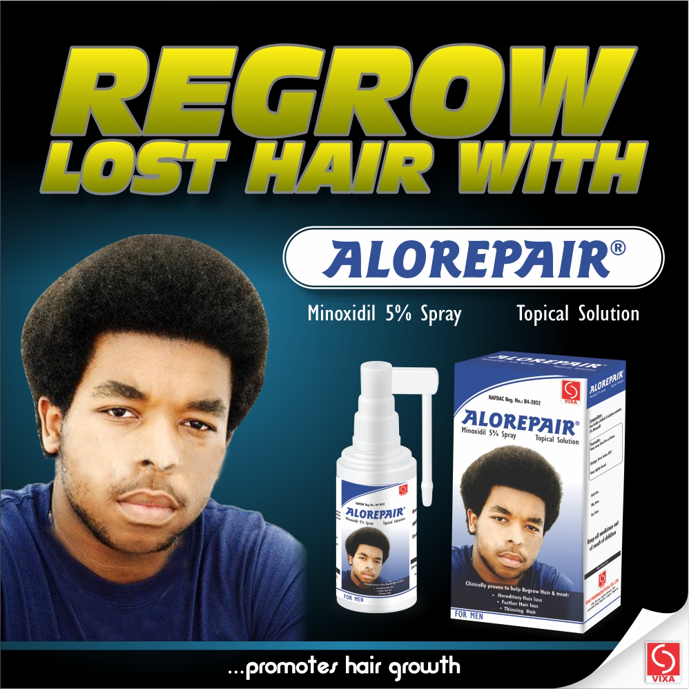 Alorepair_ng's tweet photo. Alorepair minoxidil spray is clinically-proven for the treatment of hair loss, which means no more covering up.

Go for it!

#customersreview #hairgrowth #hairlossformula #vixapharm #alorepair #minoxidil #alopecia #OverallThinningHair #RecedingHairline #ThinningAtTheCrown https://t.co/K64OaRRXgL