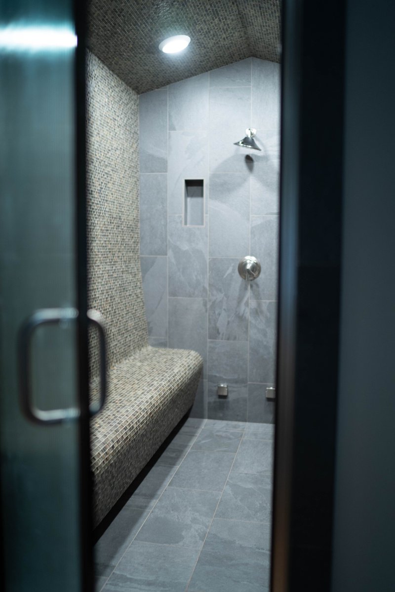 amerecsteam's tweet photo. Adding steam to your design is easy! When planning a bathroom remodel, adding steam to the shower simply requires an enclosed shower and the addition of a steam generator and control.

➡️ Try our free Steam Design Tool: https://t.co/62YwvAtWnc
#amerec #steamshower #amerecsteam https://t.co/gO40DJEpWe