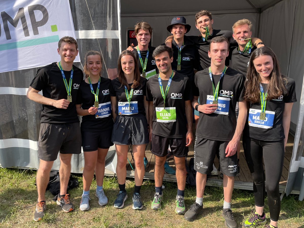 OMP_supplychain's tweet photo. πββοΈ We're almost as fit as our solution. Congratulations to all sports enthusiasts who participated in yesterday's AG Antwerp 10 Miles!
Want to be part of this dedicated, sporty team? Have a look at our open vacancies: https://t.co/GgwP4nrbkJ
#LifeatOMP #antwerp10miles https://t.co/5qQGTe4v7J